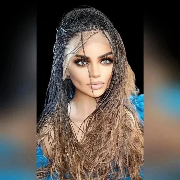 Braided wigs, 100% handmade, long braids  gorgeous, ALINA, NWT - Picture 10 of 16